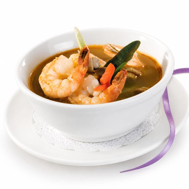 Tom Yum Shrimp.