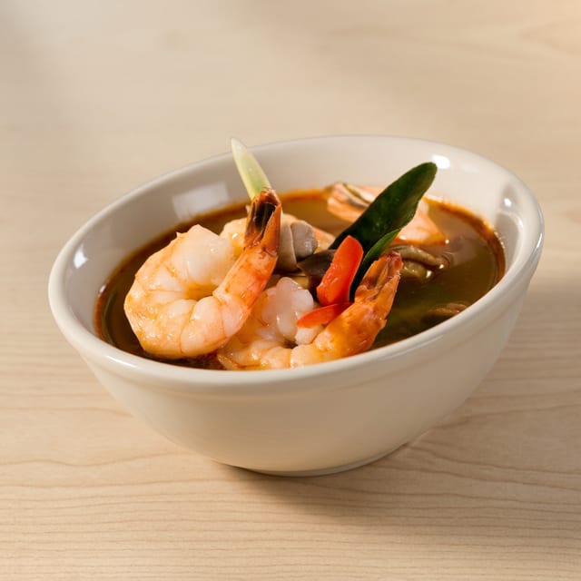 Tom Yum Shrimp.